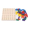 Montessori Matériaux Jouets Jeux Éducatifs Cylindre Socket Blocs En Bois Math Jouets Enfants Début Jouets Éducatifs LJ200907