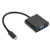 Type C Man naar VGA Vrouwelijke Adapter USB 3.1 VGA-connectoren Kabel voor PC Mac-laptop