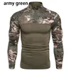 ZOGAA Men's Tactical Camouflage Athletic T-Shirts 220309