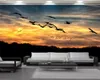 3d Photo Wallpaper moderno feito sob encomenda Mural 3d Wallpaper Floresta Noite Asuka Sala Quarto decorativa 3d Mural Wallpaper