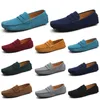 HotSale Non-Brand Män Casual Shoes Espadrilles Triple Black Vit Brun Vin Röda Navor Khakis Mens Sneakers Outdoors Jogging Walking 39-47