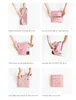 HBP Markroyal Большой модный проездной сумки для моды для Unsiex Weekend Weekend Baga Daring Sack Travels Carning на сумке розовый багаж 2 шт.