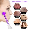 High Frequency Electrode Glass Tube Purple Light Skin Care Machine Acne Wrinkle Removal Facial Spa Beauty Instrument Improve Hair and scalp