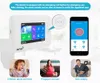 Freeshipping Salon WIFI GSM Home Security Burglar Smart Alarm System Kit Tuya 4.3 cal Ekran dotykowy Aplikacja Pilot zdalnego sterowania RMID RAM