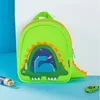 Nohoo para niños para niños mochila de dinosaurio para niños Juguetes de libros de libros para niños bolsas impermeables 3D dibujos animados de dibujos animados preescolar LJ201225
