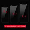 Premium HD-tempererade glasskärmsskydd för iPhone 12-serien 9H hårdhet Anti-scratch film DHL Free