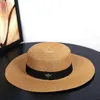 2020 nouveau chapeau de soleil petits chapeaux de paille d'abeille chapeau tressé doré femme crème solaire lâche pare-soleil casquette plate visor1