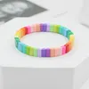 Nuovo popolare braccialetto colorato con ciondoli in stile bohémien, colori assortiti, alfabeto, amore, speranza, braccialetti6442045