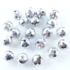 WOJIAR Wholesale Crystal Faceted Round Spacer Loose Beads 12mm DIY Beadwork Handcrafted Jewelry BA301