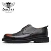 Kleid Schuhe Desai Männer Winter Echtes Leder Derby Für Mann Casual Offical Business Echt Schwarz Classic Custom Shoe Made in China 20211