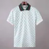 2022 Mode Designer Brand Polo Shirt Mens Luxury T Shirts Polos Floral Broderi High Street Berömda Print Män Poloshirts