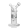 narguilés Embouts doubles et joints Bongs en verre plate-forme pétrolière Pipe à fumer avec diffuseur perc bong en verre joints de 14 mm