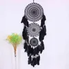 Büyük Boho Dekor Dream Catcher Nordic Beyaz Siyah Makrome Duvar Düğün Bahçe Ev Için Asılı Kız Odası Dekorasyon Süsler