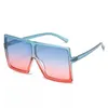 39 Colors Updated INS Fashion Sunglasses Big Oversized Sun Glasses For Women And Men PC Square Frame Metal Hinge Wholesale