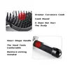 CM007 Femmes cheveux cuir chevelu Massage peigne humide bouclés démêler grande courbe brosse à cheveux peigne pour Salon de coiffure outils de coiffure accepter Logo 4418014