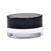 5g 5 ml lege heldere container pot met zwarte deksels voor poeder make -up crème lotion lip balmgloss cosmetische monsters GH10513810281