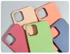 Para iPhone 12 Mini Pro Max Estuches de TPU esmerilados Funda protectora para teléfono celular ultra delgada suave Anti-drop Durable 10 Colores de caramelo disponibles DHL