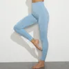 Pantalon de yoga sans couture taille haute Push Up Sport Women Fitness Running Energy Pantalon élastique