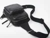 Hot Sale new black plaid AV. SLING BAG D.GRAP. N41719 travel bag MENS Avenue cross body breast shoulder pouch Genuine leather chest bag