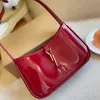 2021 New Leater Leather Counter Counter Bag Bag Wadies Gold Label Pattern Motory Underarm Bag Bags Action Simple Fashion Mini 286f