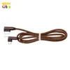 50 pz/lotto Gomito da 90 Gradi USB Tipo C Cavo Dati Micro Usb di Ricarica per Cavi per Cellulari Samsung S6