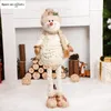 Christmas Snowman Alpaca Doll Merry Christmal Decorations for Home Ornament Xmas Happy Year Christmas Tree Decoration 201201