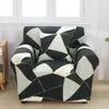 Sofa Covers voor Woonkamer Moderne Floral Gedrukt Stretch Sectional Slipcover Polyester L Vorm Fauteuil Couch Case 1/2/3/4 Seat 201222