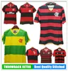 Retro Flamengo Soccer Jerseys 1982 1990 2004 2008 Diego 10 White Football Shirts Camisa Vlaamse Classic Calcio Futbol