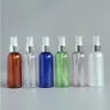 100 ml X 50 Frascos do pulverizador vazio para Perfumes, 100cc PET Container Com Pulverizador Bomba fino da névoa Bottle Packing Cosmetic