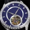 Tw 1663406 Montre De Luxe Mens Zegarki Szwajcarski 43mm 978 Tourbillon Automat Ruch Maszyny Fine Steel Case Diamond Watch Wristwatches