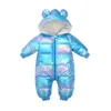 born Children Winter Baby Clothes waterproof Romper For Girl Boy Jumpsuit Cotton Overalls Kids Costume Infant Clothing LJ201223