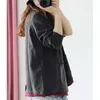 Casual Knit Blazer Mujer Spring Owezyjna odzież Kobieta Użytkowca luźna luźna damska damska płaszcz krótkometrażowy LJ201021