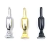 Aluminum Alloy Snuff Snorter Sniffer Dispenser Nasal Pipe Statuette Shape Smoke Hand Pipe Metal Herb Tobacco Smoking Accessory