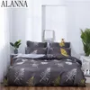 Alanna X serie 2-3 Set di biancheria da letto solido stampato Set di biancheria da letto per la casa 4-7 pezzi Modello adorabile di alta qualità con fiore di albero di stelle 201211