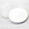 9cm Mat Sublimering Blank Keramik Coaster Vit Keramik Underlägg Värmeöverföring Skriva ut anpassade Cup Mats Pad Thermal Coasters