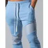 Novo Design calças dos homens da aptidão Calças justas Outono Elastic Musculação Pant Workout trilha calças fundo Homens Joggers Sweatpants