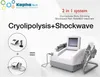 Portable Noninvasive body contouring by shockwave and cryolipolysis slimming machine for shape cellulite reduction