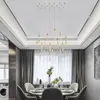 Gold Water drop Crystal Creative Pendant Lamps European-style Luxury Restaurant LED Lamps Moderm Glass Indoor Lighting