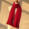 Kış Scarf Unisex 100 Yün Eşarplar Klasik Mektup Sarısı Unisex Ladies ve Boys Cashmere Şal Lame Şalları Orijinal Scarf1270547