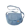 Designer- Denim Bag Messenger Bag Femme Une épaule Sacs à bandoulière pour femme Poignée souple