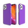 Ultra Thin Mesh Anti Slip Military stockproof Cusion TPU PC Hybrid Cover Case For iPhone 12 11 Pro Max