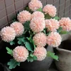 2021 nova decoração home flores artificiais 2 cabeça simulação hydrangea diy buquê festa decoração de casamento flor falsa t9i001113