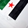 Syrien 90*150cm Die Syrische Arabische Republik Syrische Drei-Sterne-Flagge Banner 3x5 Fuß Hängende Dekoration Flagge C1002