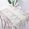 Table Cloth Linen Cotton Tablecloth Nordic INS Home Modern Cover Rectangular Coffee Party Decorations