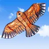 Groothandel vliegende vogel platte adelaar kite met 30 meter lijn kinderen geschenken buitenspeelgoed
