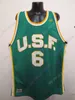 농구 유니폼 샌프란시스코 USF Dons Basketball Jersey NCAA College Phil Smith Charles Minlend Jamaree Bouyea Lull Shabazz Ratinho Dailey