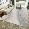 3D Luksusowe piórki Drukowane dywany w salonie Nowoczesne stoliki do kawy dywaniki do sypialni dywany do salonu dywan dywanu 200925