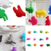 Wine Glass Identifier Silica Gel Animal Creative Discriminator Party Articles Many Colour Recognizer Factory Direct Selling 6cx p1