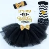 It039s My First Birthday Clothes Autumn Winter Girls Dress Christening Gowns Long Sleeve Clothing Tutu Party Outfits 24M Q12235681735