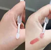 Nieuwe Retail Verpakking Siliconen Kleur Lip Borstel Stick Wegwerp Lippenstift / Oogschaduw Borstel Make Tools Cosmetische Applicator